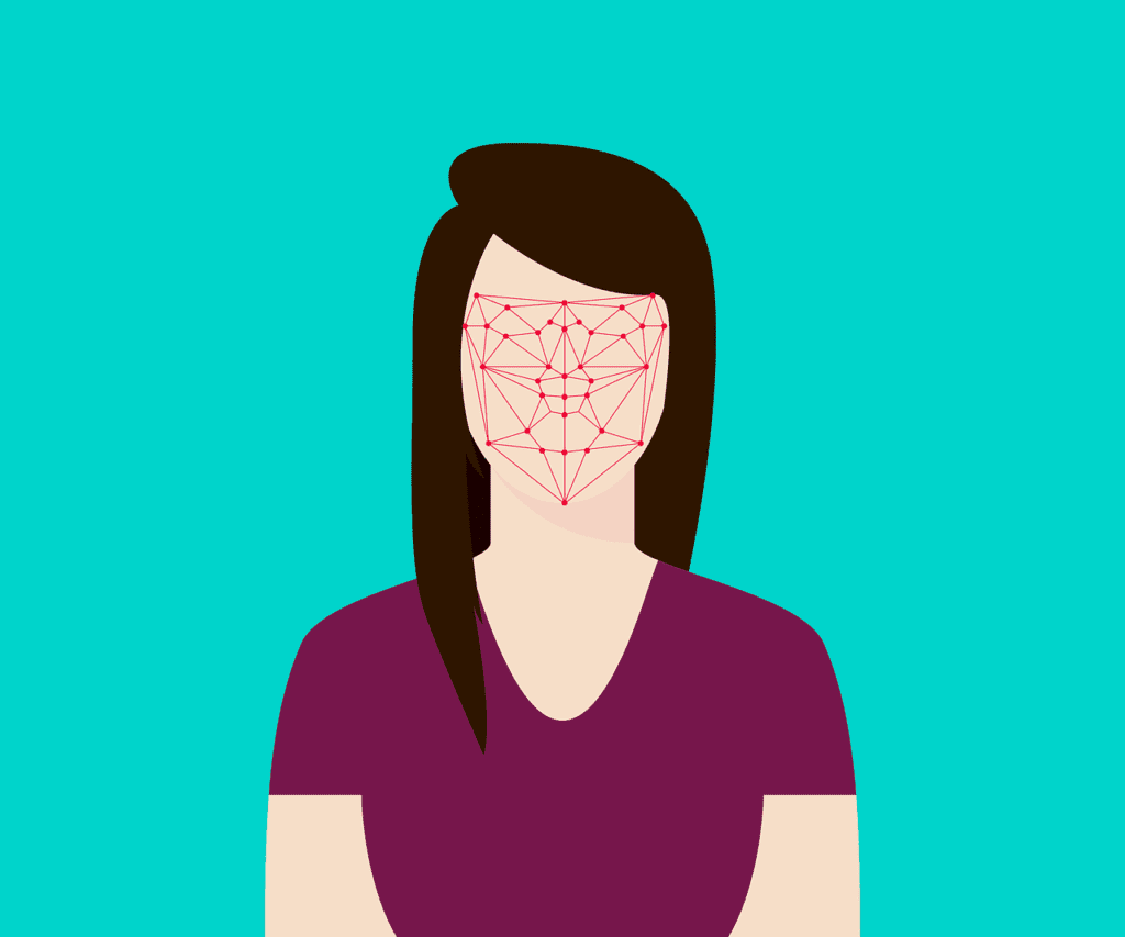 face recognition of a women