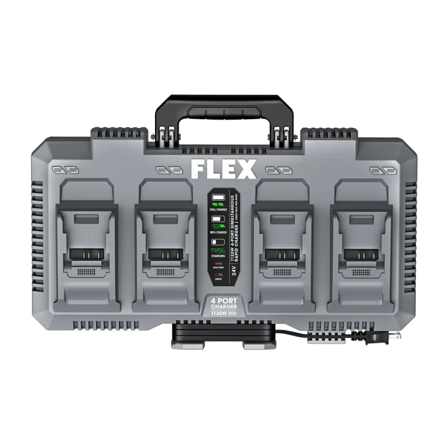 Flex 4-Port Simultaneous Rapid Charger.